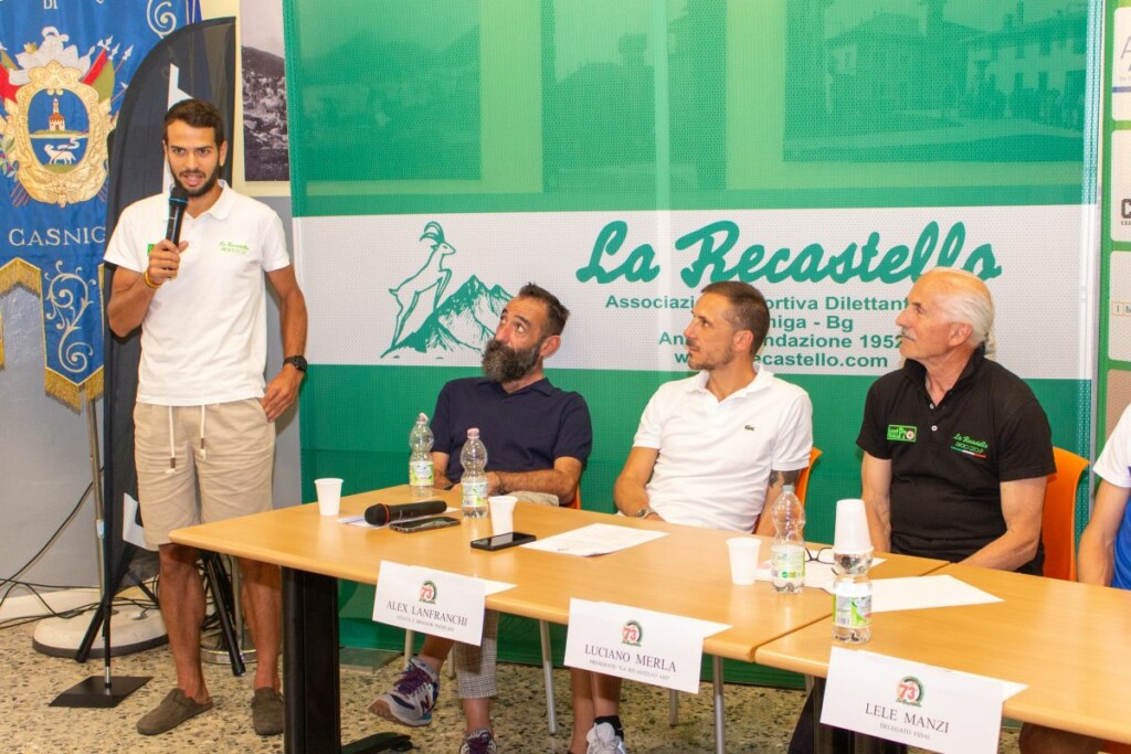 Conferenza stampa a Casnigo per il Campionato Italiano di corsa in montagna a staffetta 2025