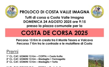 Classifica Costa de Corsa 2025 | Costa Valle Imagna Costa De Corsa 2025