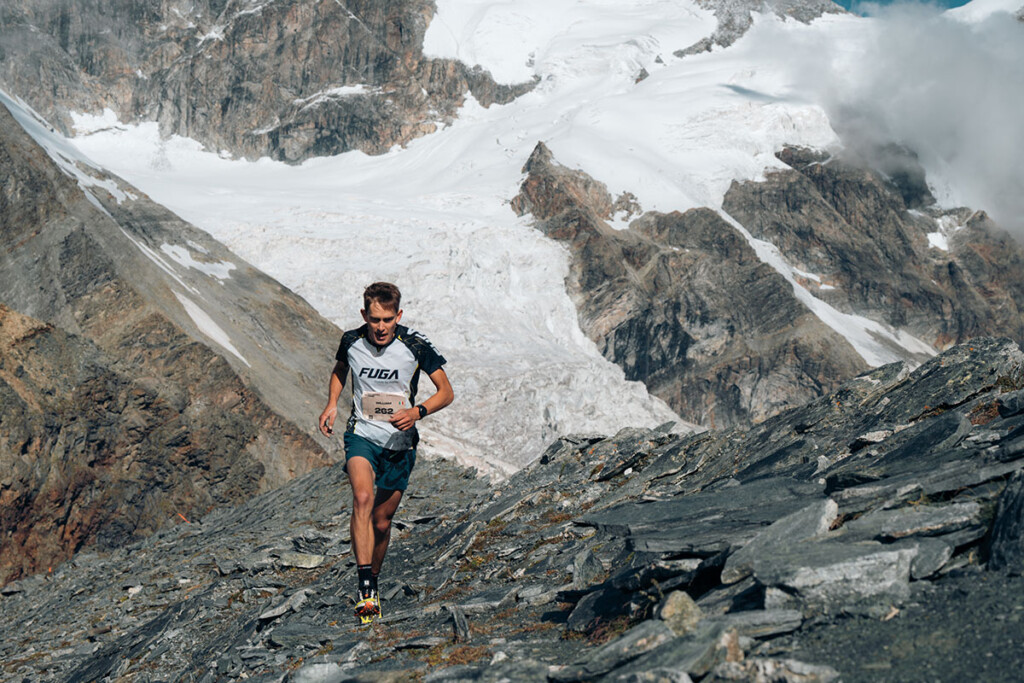 William Boffelli in azione alla Matterhorn Ultraks Extreme 2025 di Zermatt