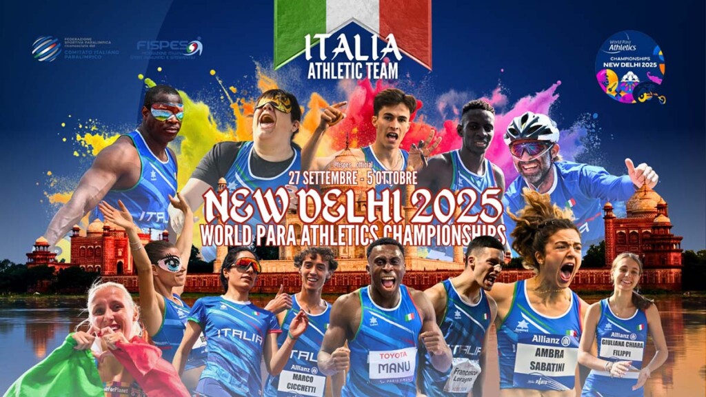 Mondiali Nuova Delhi atletica paralimpica 2025 fispes