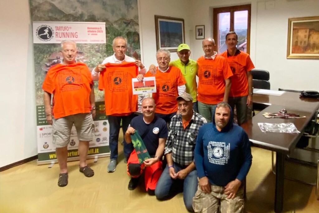 Tartufo Running 2025 presentazione organizzatori Calestano