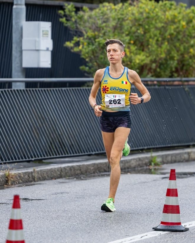 Campionato Italiano Individuale Master 5 km 2025 castenaso Manuela Bulf vince
