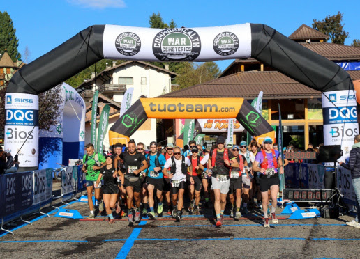 Commonwealth War Cemeteries Trail Run 2025 cesuna di roana