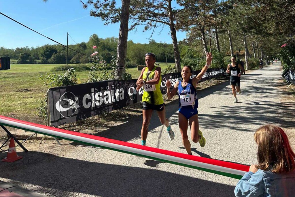 Giro Lago di Chiusi 2025 prima donna Lucrezia Vagnoli