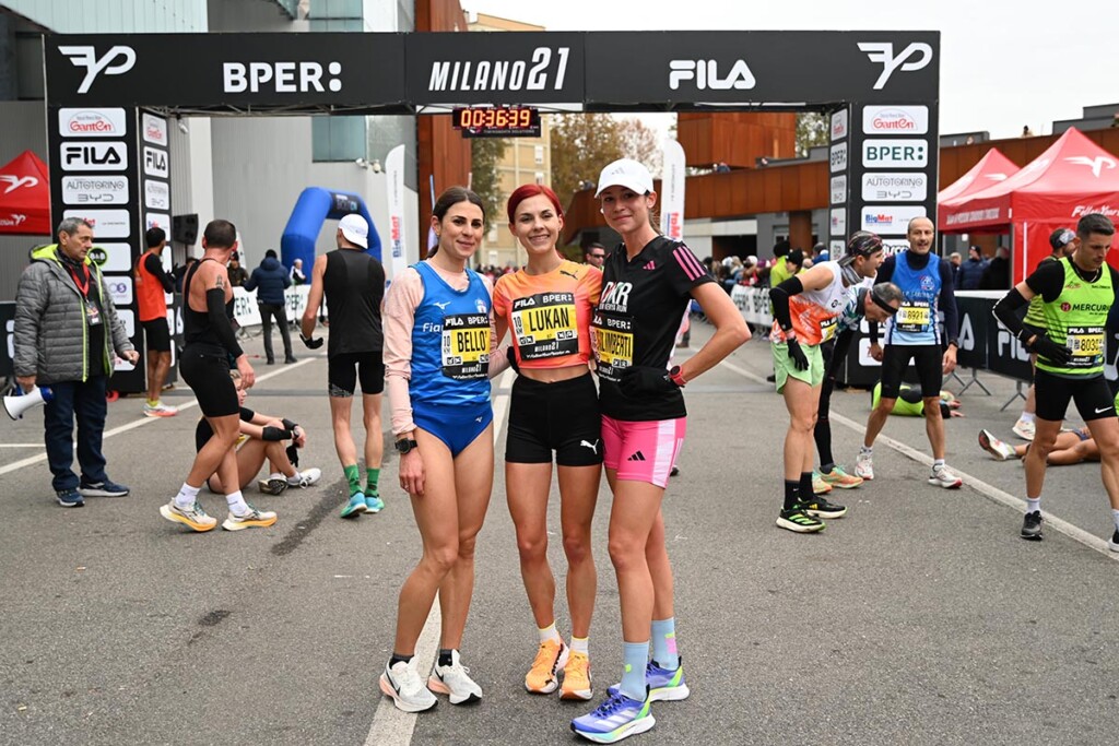 Milano 21 edizione 2024 podio girl