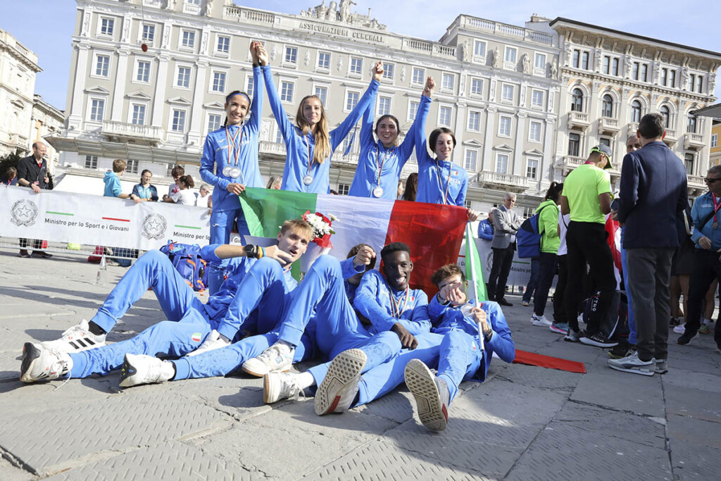 Road Running Race U23 2024 Trieste azzurri