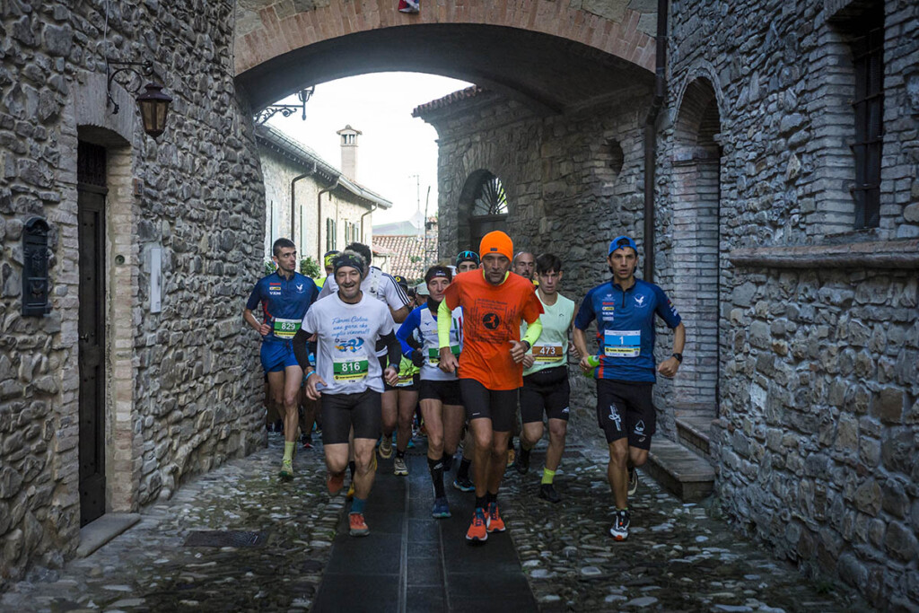 Tartufo Running 2025 Calestano start Bambilla Lafranconi