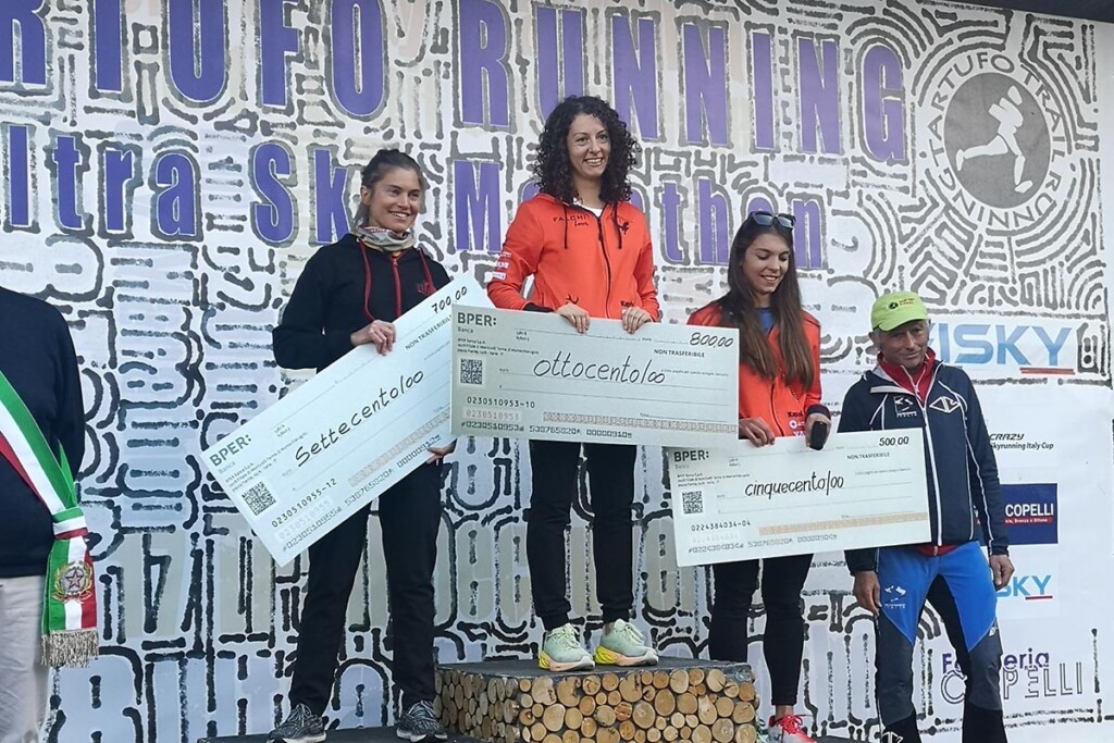 Vincitori Skyrunning Italy Cup F 2025 fisky laura basile