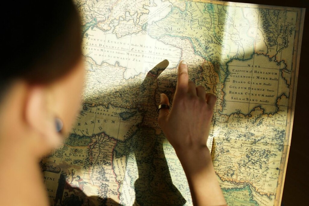 carta geografica antica
