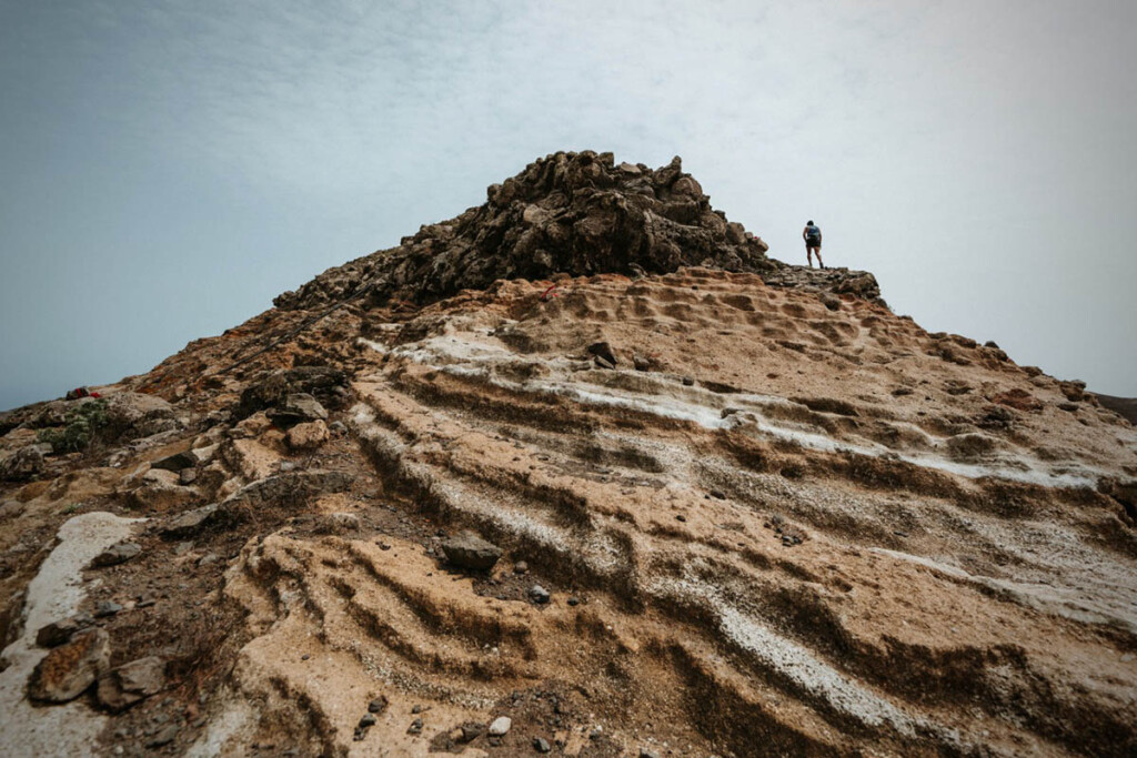 Paesaggio vulcanico di La Gomera, isola delle Canarie in Spagna, dove si terranno i Campionati del Mondo di Skyrunning 2026.