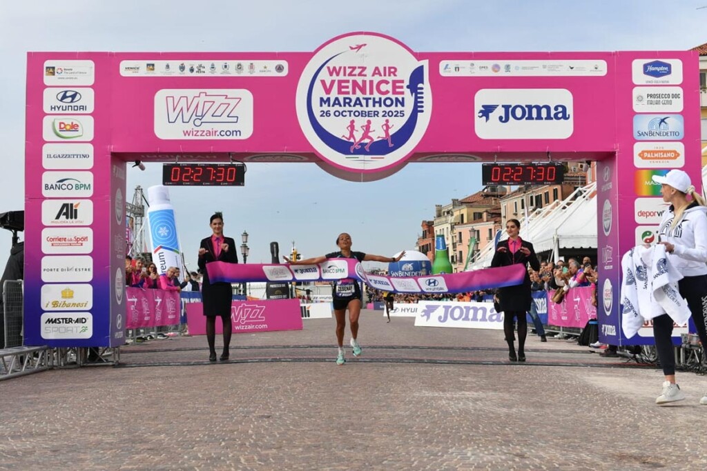 maratona di venezia 2025 vincitrice Ashumar Zebenay