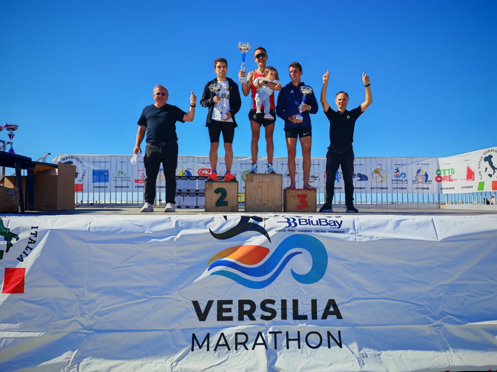 versilia marathon 2025 viareggio podio maschile