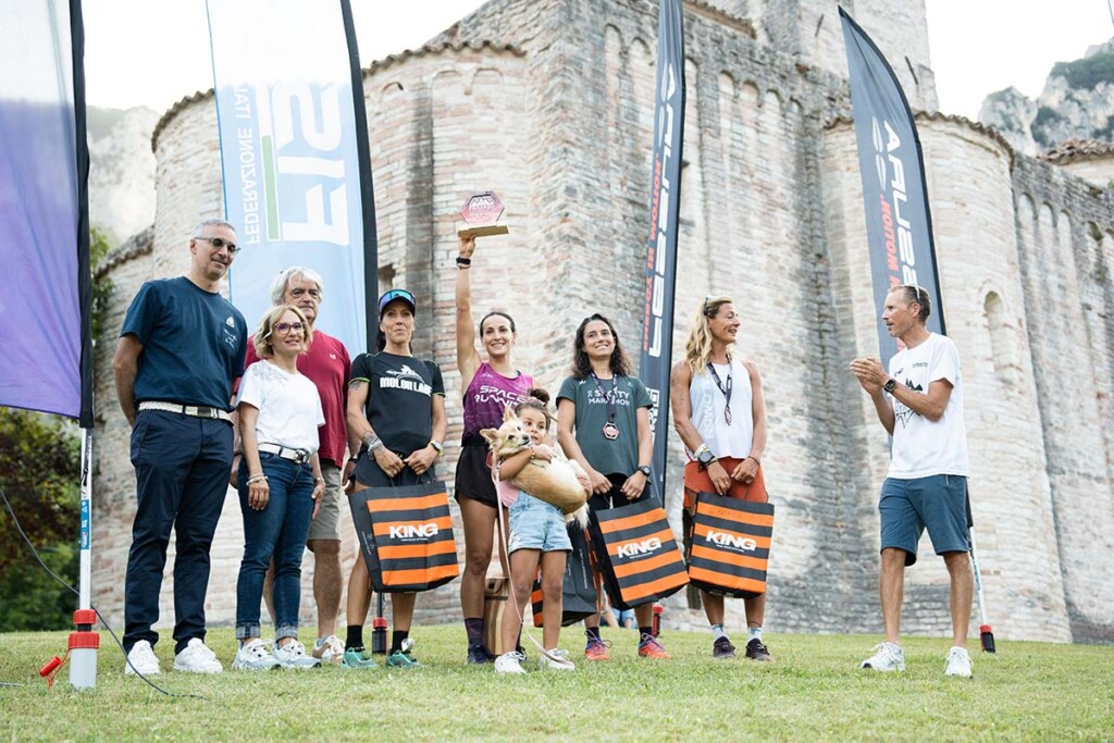 Frasassi Skyrace 2025 podio femminile