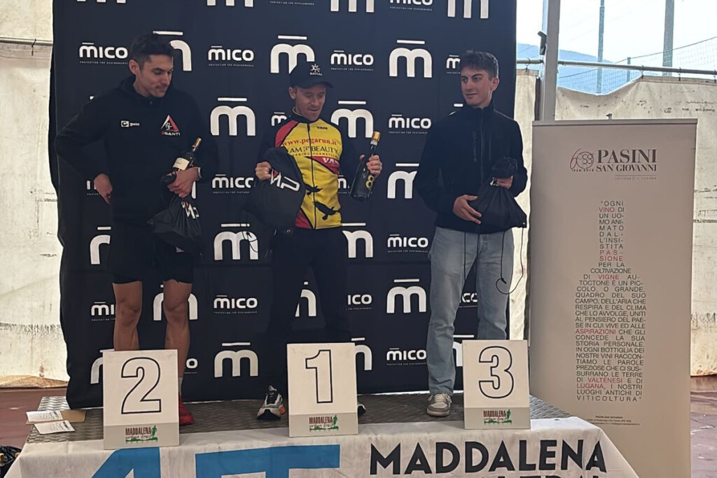 maddalena urban trail 2025 luca arrigoni podio corta