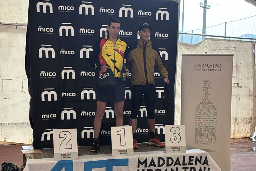 maddalena urban trail 2025 stefano rota podio