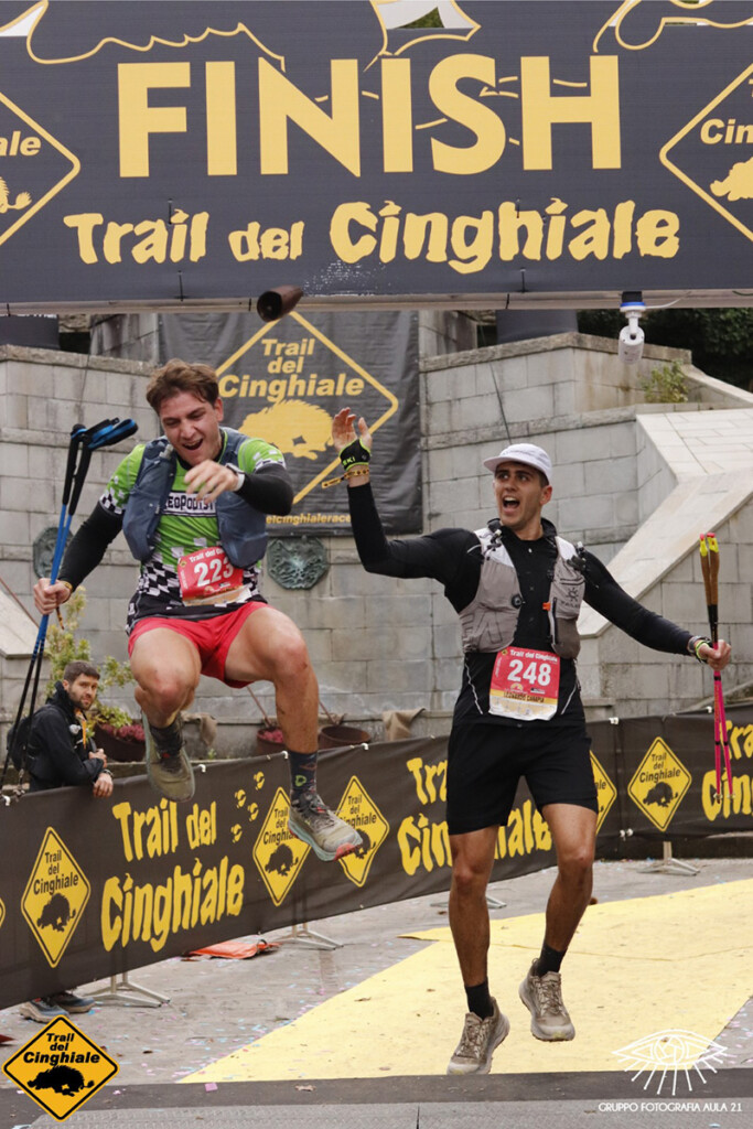 trail del cinghiale 2025 traguardo palazzuolo sul senio