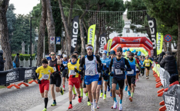 Classifica Mezza sul Brembo 2026 | Dalmine Partenza della Mezza sul Brembo 2026 a Dalmine con il gruppo di testa