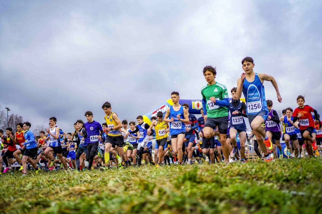 Partenza delle categorie giovanili al Cross di Torre de’ Roveri