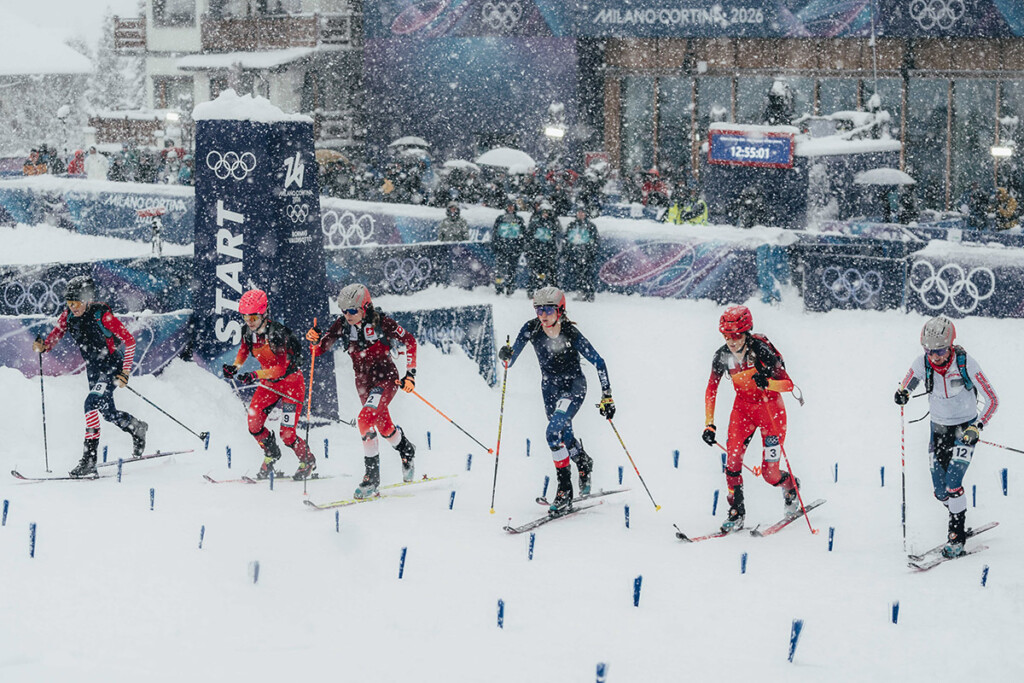 Bormio skialp olimpiadi sprint woman finale 2026