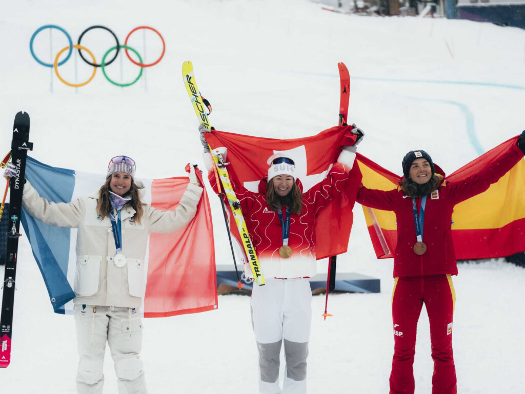 Bormio skialp olimpiadi sprint woman finale 2026 podio