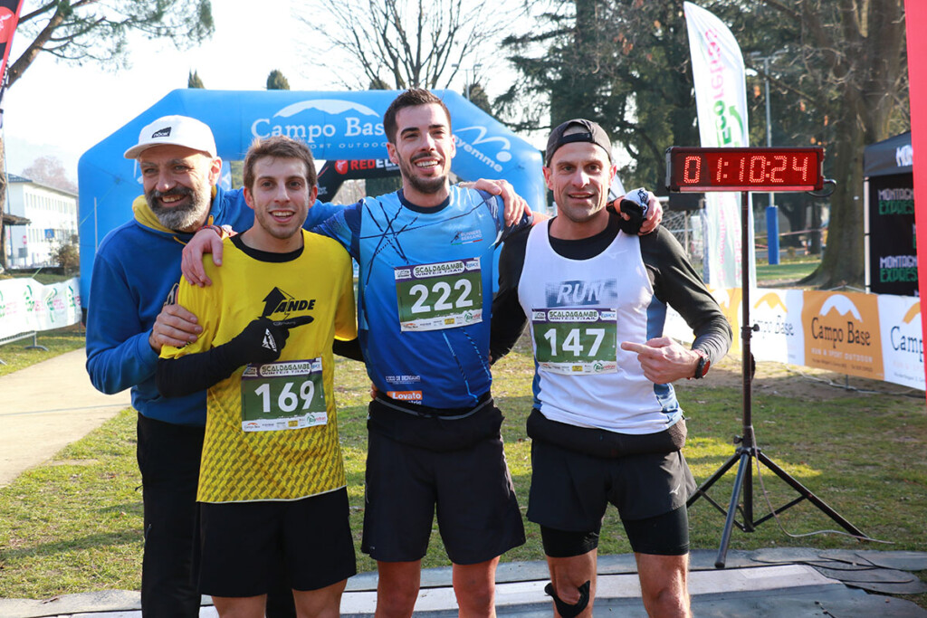 Scaldagambe Winter Trail 2026 Carvico Federico Zambelli Alessandro Ganino Andrea Riva Alessandro Chiappa ph C Corona