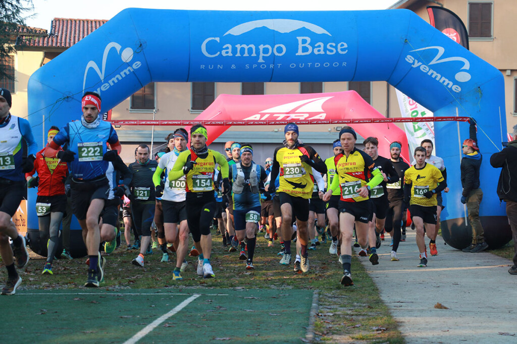 Scaldagambe Winter Trail 2026 Carvico start