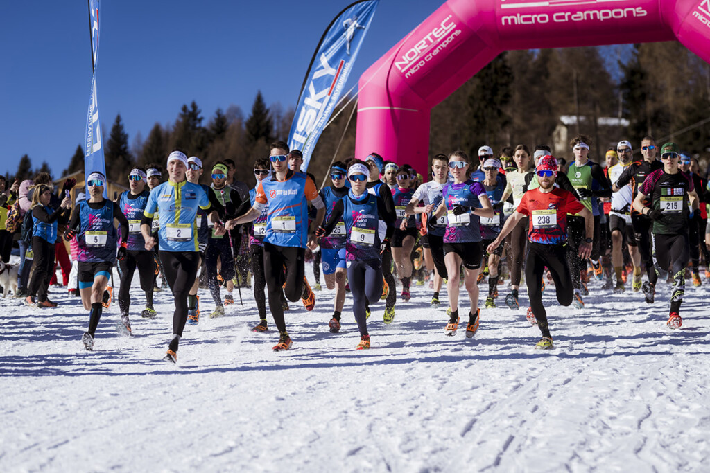 Teglio Winter Run 2026 skysnow start