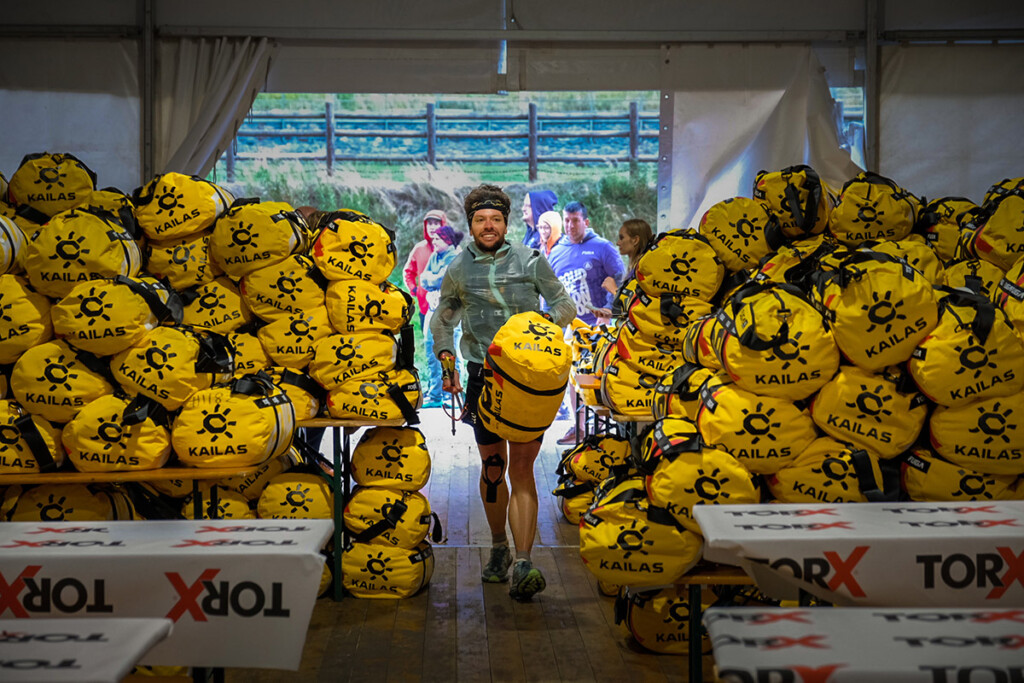 Daniele Nava durante una fase del TOR330 Tor des Géants