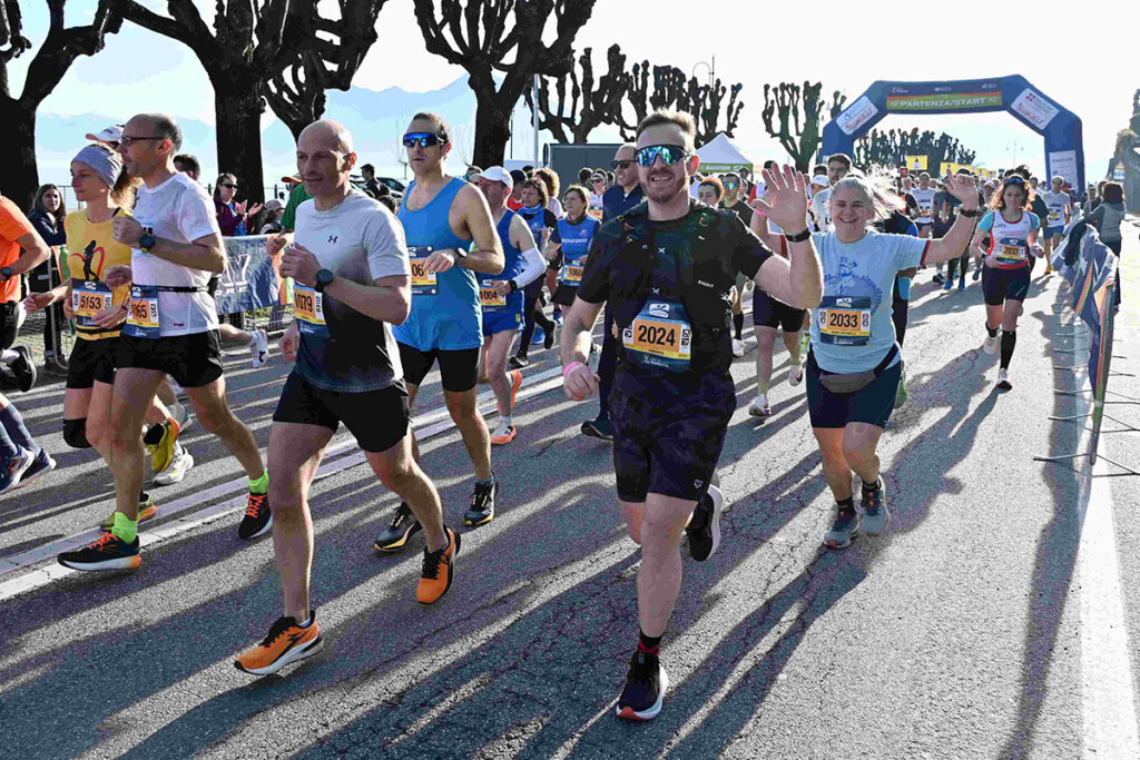 Lago Maggiore Half Marathon 2025 start