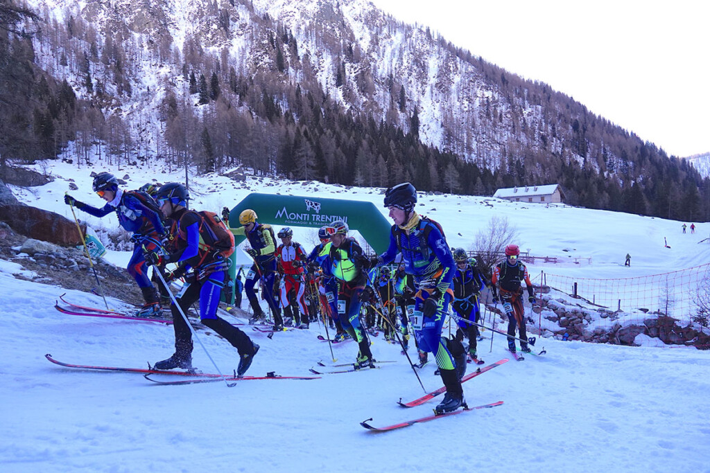 cima d asta skialp partenza