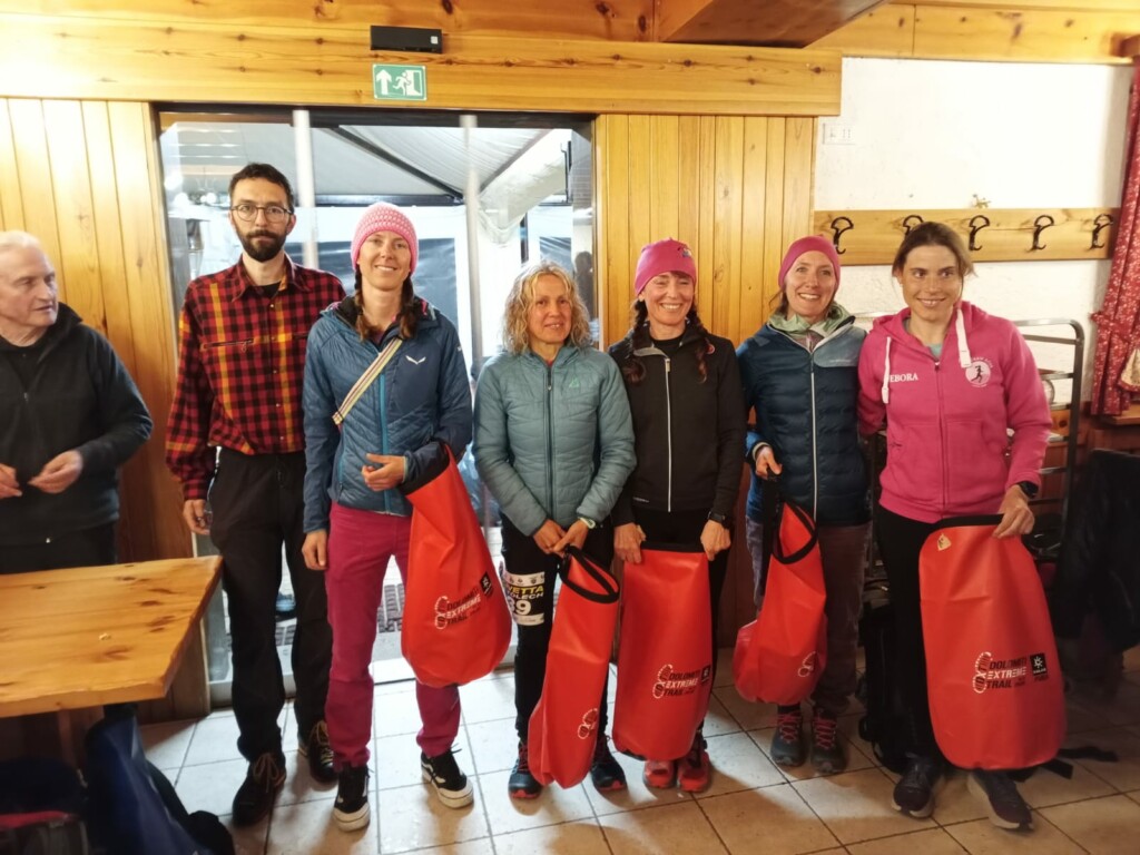 civetta a tolech 2026 val di zoldo isacco costa podio femminile capraro debora
