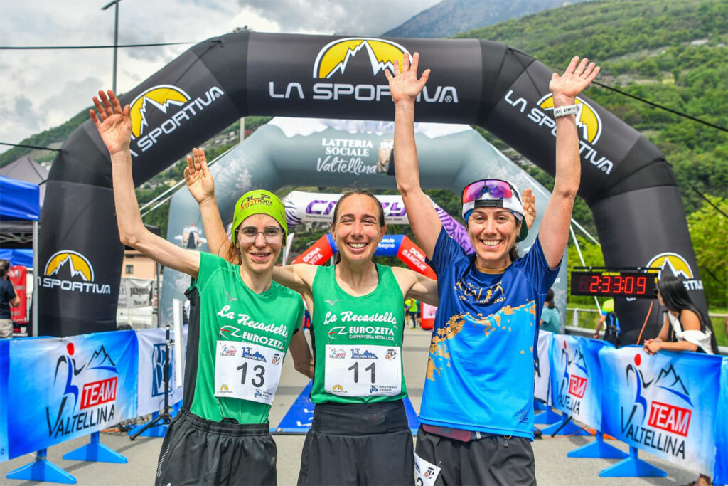 Colmen Trail 2026 Alice Gaggi Sveva Della Pedrina Sara Pini Morbegno