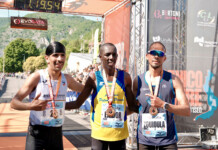 Classifica Sarnico Lovere Run 2026 Sarnico Lovere 2026 podio Simon Dudi Ekidor Mustafa Belghiti Mohammed Zoioula