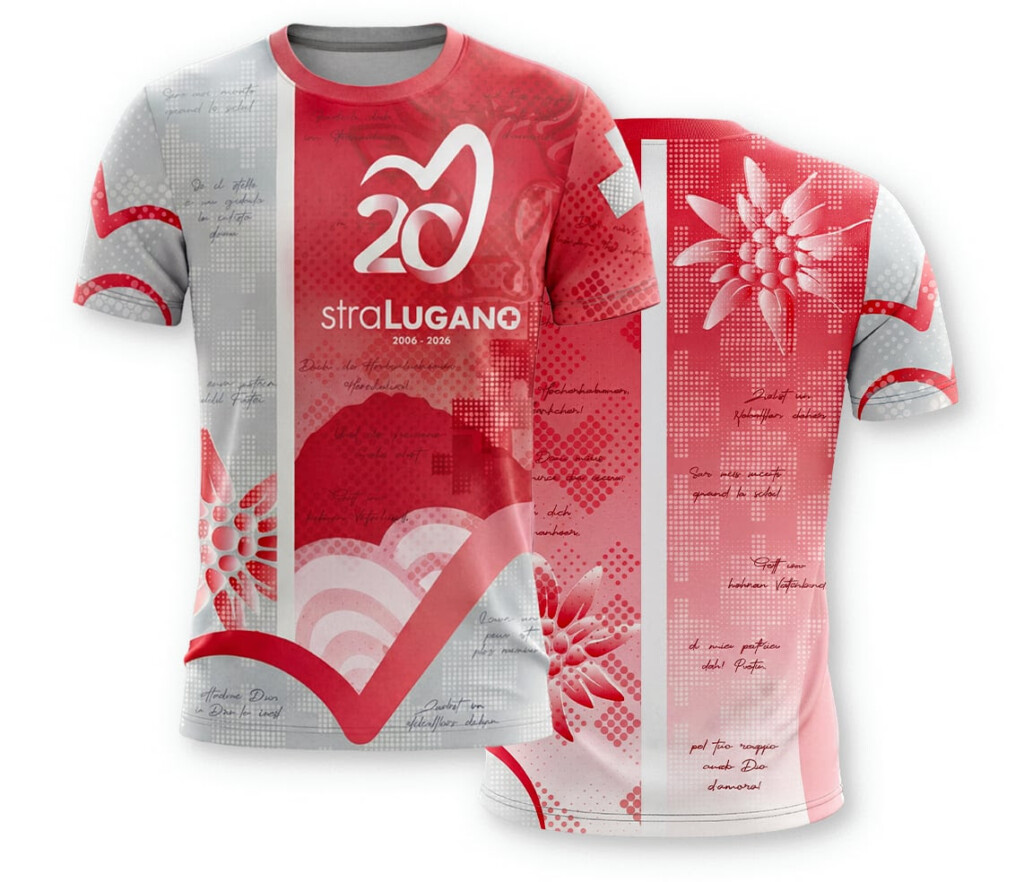 stralugano 2026 maglia 20esimo anniversario