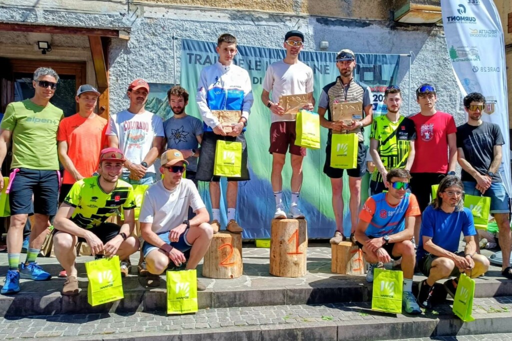 trail de le longane 2026 podio maschile