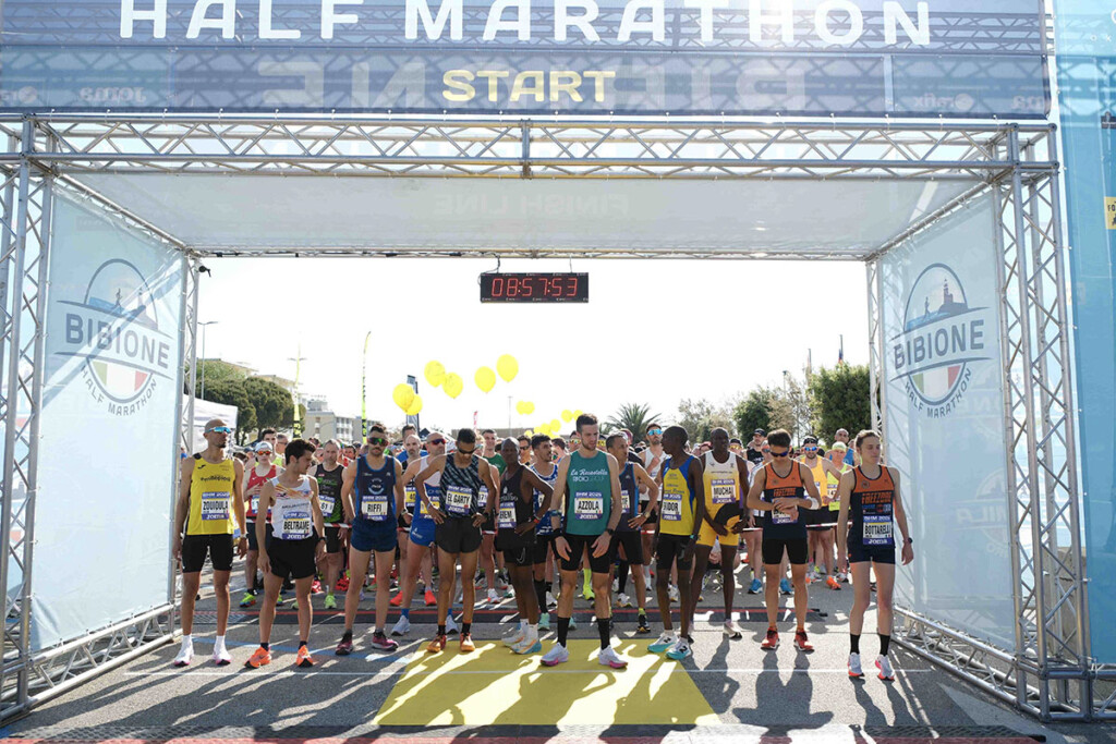 Bibione Half Marathon 2025 partenza