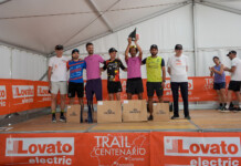 Classifica Trail del Centenario 2026 | Foppolo Premiazione della 50 km del Trail del Centenario 2026 con Cristian Minoggio vincitore a Foppolo