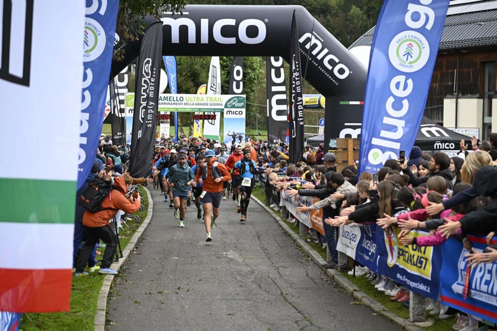 Adamello Ultra Trail 2025 partenza