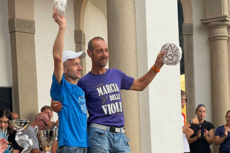 Bueggio Diga del Gleno 2026 Fabio Maj e Walter Albrici premiati