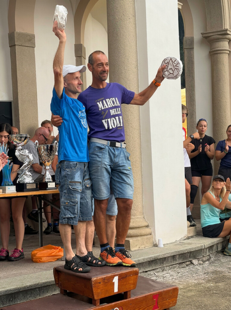 Bueggio Diga del Gleno 2026 Fabio Maj e Walter Albrici premiazione