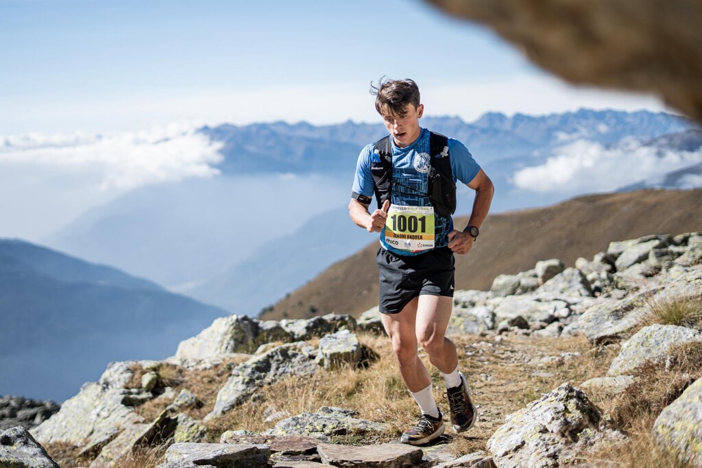 Andrea Zenoni durante la 60 km dell’Adamello Ultra Trail 2026
