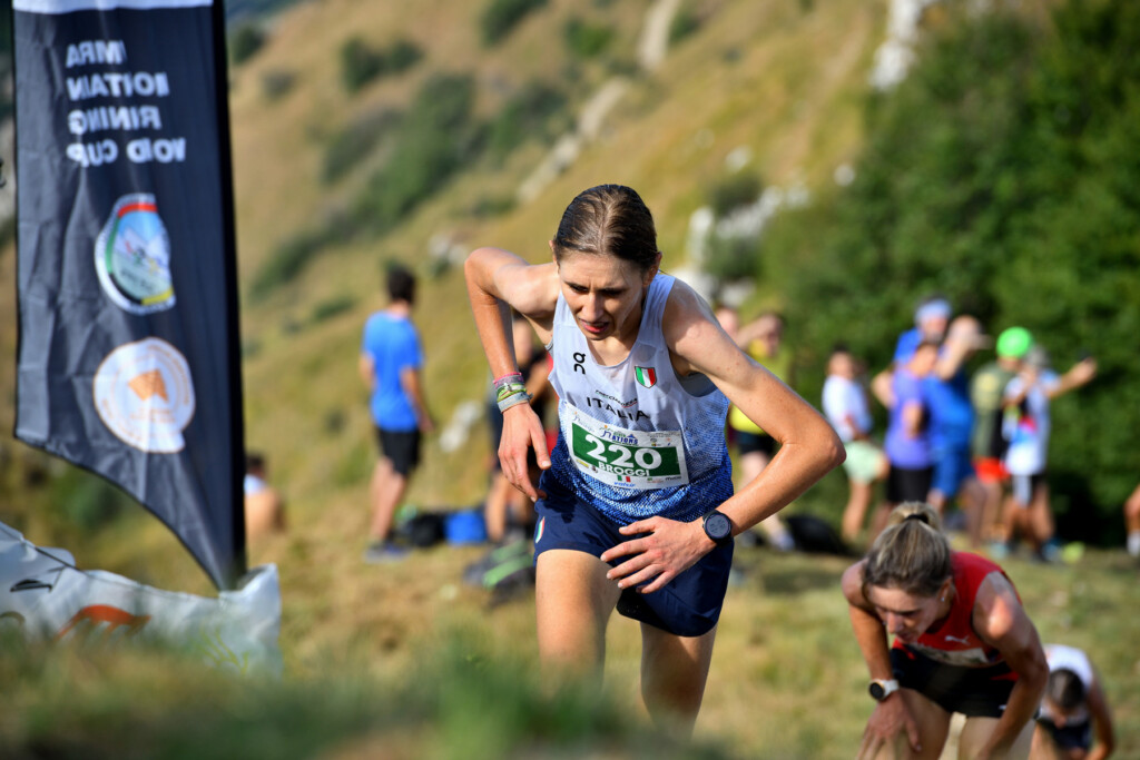 Benedetta Broggi in maglia azzurra durante il Vertical Nasego 2026