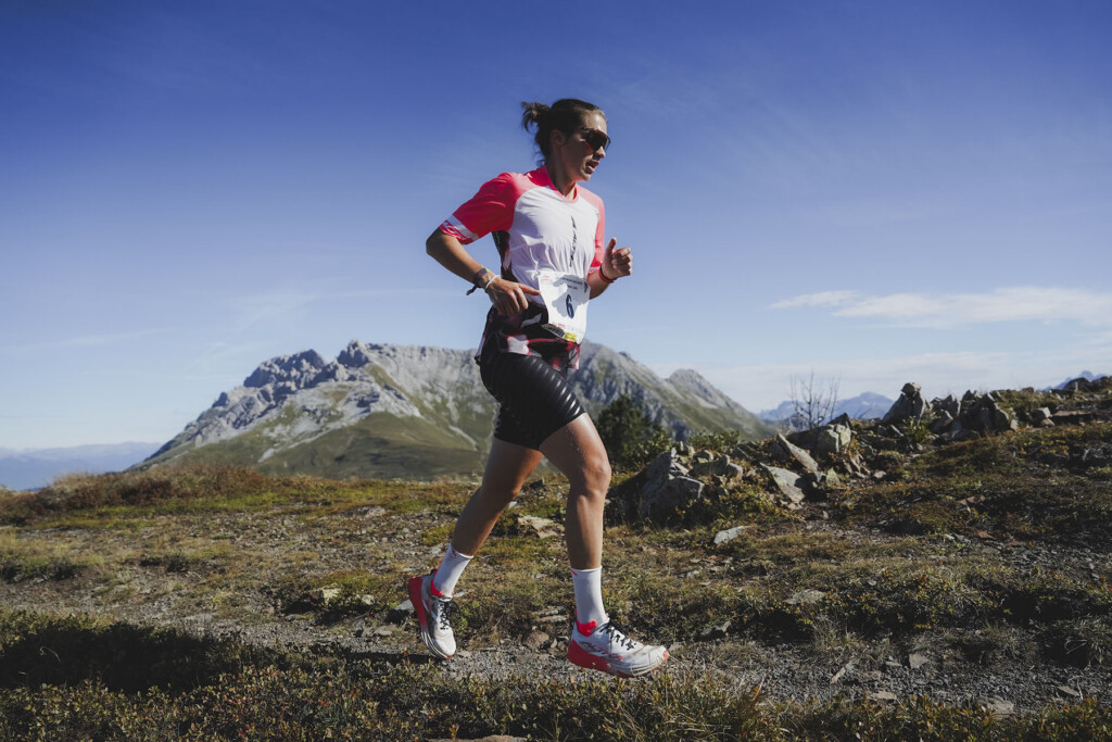 Martina Cumerlato in gara alla Latemar Mountain Race 2026 sul percorso del Latemar