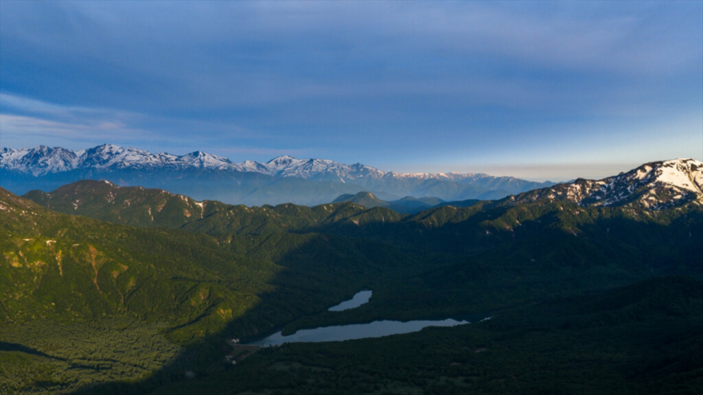 Myoko Trail Giappone paesaggio gara