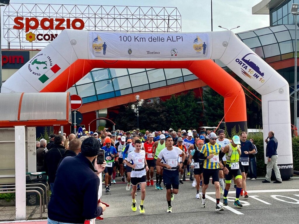 100 km delle Alpi partenza torino ultramaratona